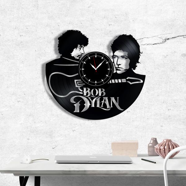 Wall Vinyl Record Clock Bob Dylan 12" Vinyl-Clock-Bob Dylan-1 photo