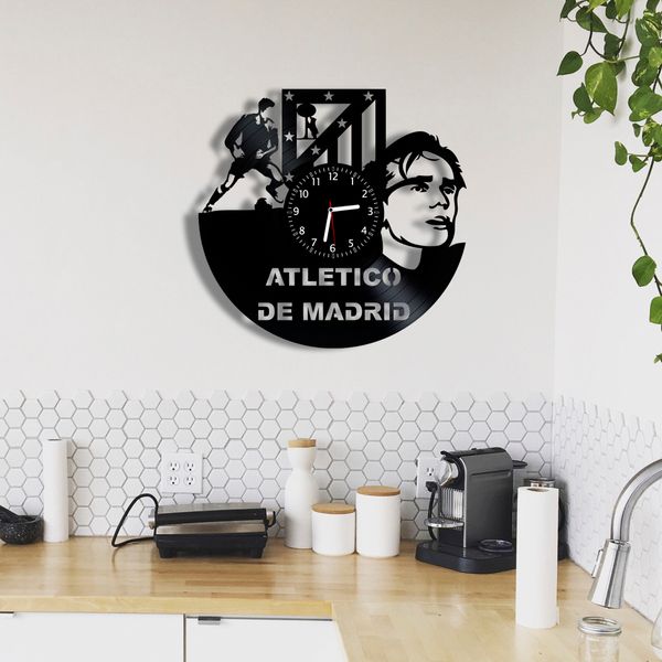 Wall Vinyl Record Clock Atlético de Madrid 12" Vinyl-Clock-Atlético de Madrid-1 photo