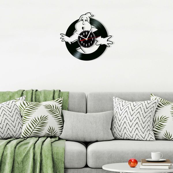Wall Vinyl Record Clock Ghostbusters 12" Vinyl-Clock-M-Ghostbusters-1 photo