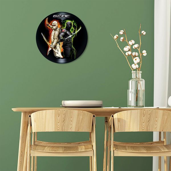 Настінний вініловий декор Джі Ай Джо: Атака Кобри, діаметр 30см 729-3-1 фото