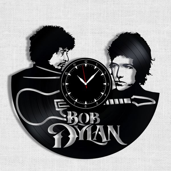 Wall Vinyl Record Clock Bob Dylan 12" Vinyl-Clock-Bob Dylan-1 photo