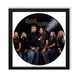 Vinyl Record Decor in a Wooden Frame Iron Maiden 14" 537-4-1 photo 1