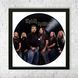 Vinyl Record Decor in a Wooden Frame Iron Maiden 14" 537-4-1 photo 3
