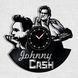 Wall Vinyl Record Clock Johnny Cash 12" Vinyl-Clock-Johnny Cash-1 photo 1
