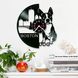 Wall Vinyl Record Clock Boston Terrier 12" Vinyl-Clock-Boston Terrier-1 photo 2