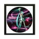 Vinyl Record Decor in a Wooden Frame Hatsune Miku 14" 238-4-1 photo 1
