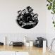Wall Vinyl Record Clock Duck Tales 12" Vinyl-Clock-C-Duck Tales-1 photo 3