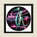 Vinyl Record Decor in a Wooden Frame Hatsune Miku 14" 238-4-1 photo 3