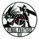 Настінний вініловий годинник Остання фантазія, діаметр 30см Vinyl-Clock-Final Fantasy-7 фото