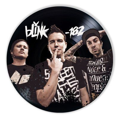 Vinyl Record Decor Blink-182 12" 508-3-1 photo