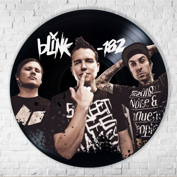 Vinyl Record Decor Blink-182 12" 508-3-1 photo