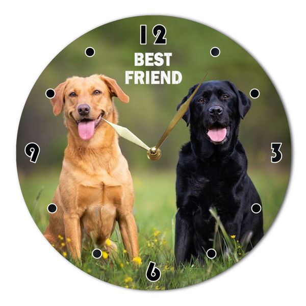 Wall Vinyl Record Clock Labrador 12" UF-Clock-Labrador-1 photo