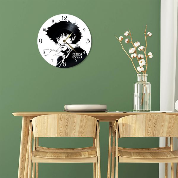 Wall Vinyl Record Clock Cowboy Bebop 12" UF-Clock-Cowboy Bebop-2 photo