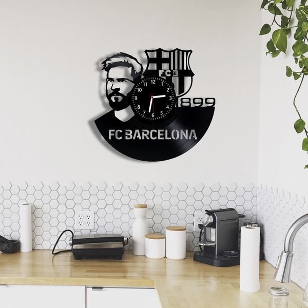 Wall Vinyl Record Clock FC Barcelona 12" Vinyl-Clock-FC Barcelona-1 photo