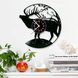 Wall Vinyl Record Clock Deer 12" Vinyl-Clock-Deer-1 photo 2