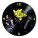 Wall Vinyl Record Clock Hip hop 12" UF-Clock-Hip hop-1 photo 1