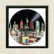 Vinyl Record Decor in a Wooden Frame Berlin 14" 14-4-1 photo 3