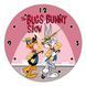 Настінний вініловий годинник Шоу Багза Банні, діаметр 30см UF-Clock-C-The Bugs Bunny Show-2 фото 1