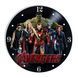 Настінний вініловий годинник Месники, діаметр 30см UF-Clock-M-Avengers-2 фото 1