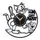 Настінний вініловий годинник Том і Джеррі, діаметр 30см Vinyl-Clock-C-Tom and Jerry-2 фото