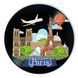 Vinyl Record Decor Paris 12" 13-3-2 photo