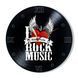 Wall Vinyl Record Clock Love Rock 12" UF-Clock-Love Rock-1 photo 1