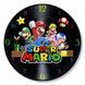 Wall Vinyl Record Clock Super Mario 12" UF-Clock-Super Mario-2 photo