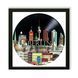 Vinyl Record Decor in a Wooden Frame Berlin 14" 14-4-1 photo 1